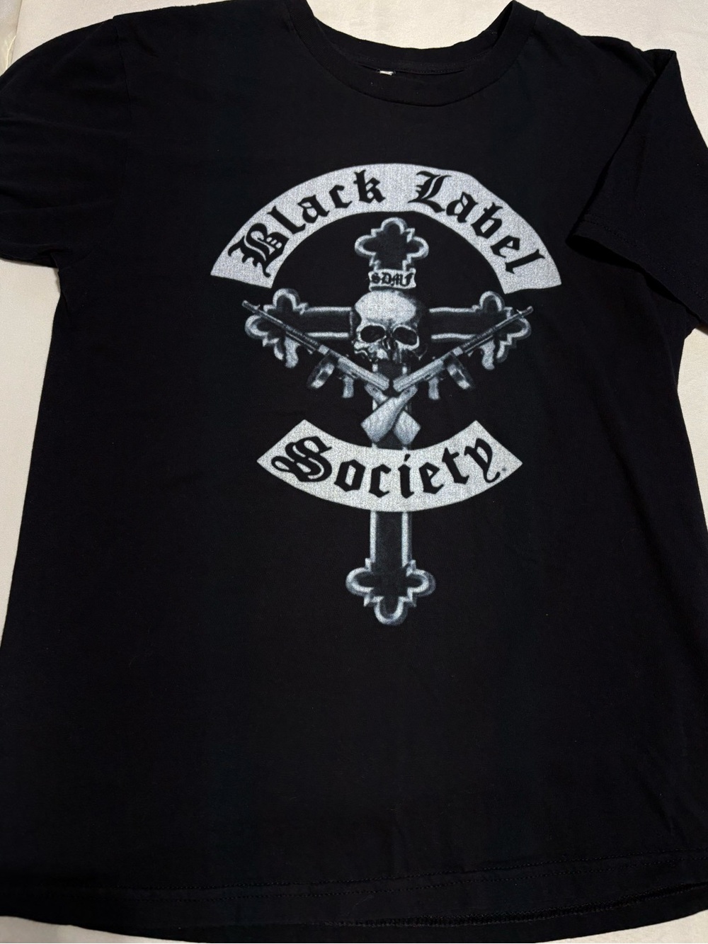 Black Label Society Black Short Sleeve Graphic Tee